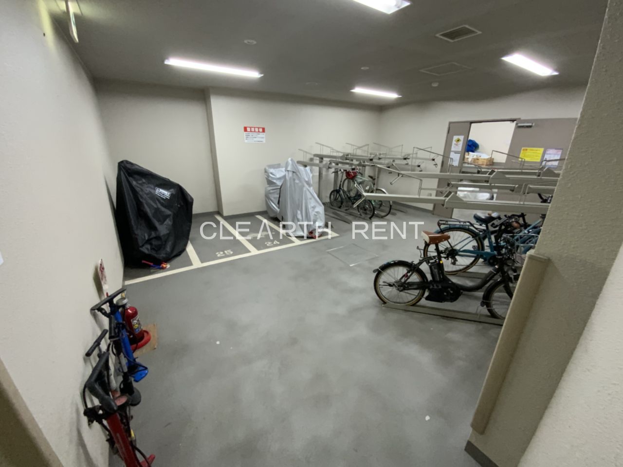 パレステュディオ品川不動前1階 ★屋内駐輪場★