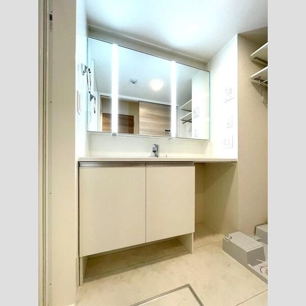 ルリアン北小岩Ⅲ205号室 洗髪洗面化粧台