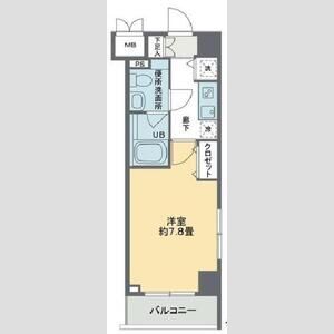 S-FORT船橋本町303号室 間取