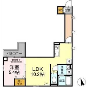 アンジュール高島平Ⅰ303号室 間取