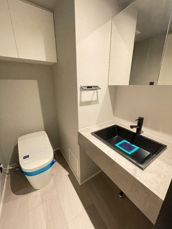 レジディア築地5階 洗面