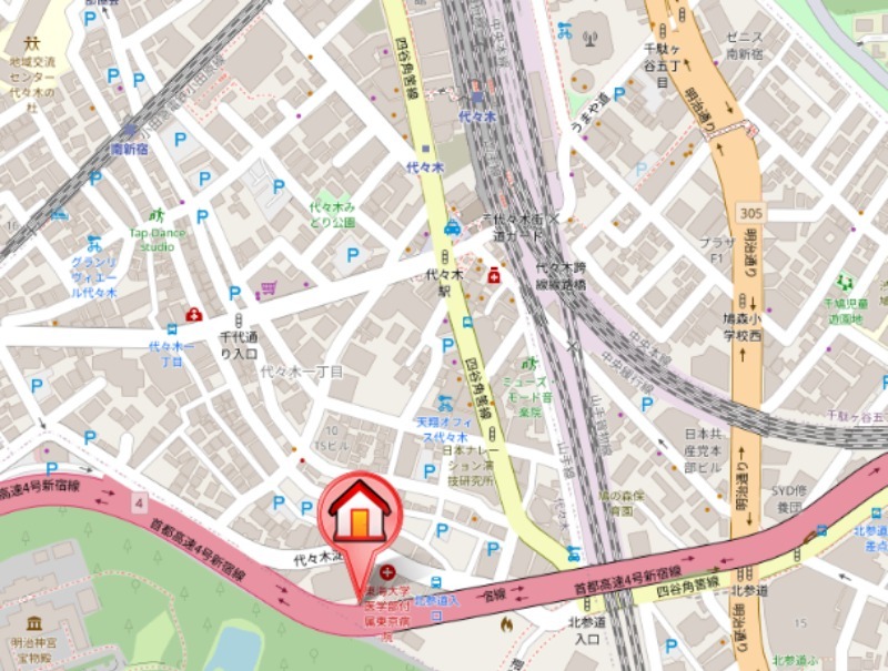 アーバンパーク代々木7階 null