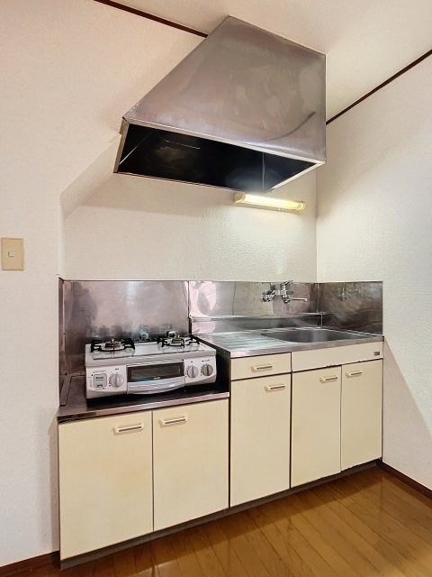 ときわ荘 2口ガスコンロ（残置）