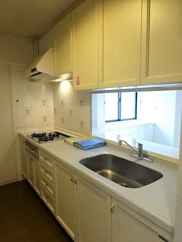 ライオンズステージ上野毛 キッチン　※2023年2月撮影