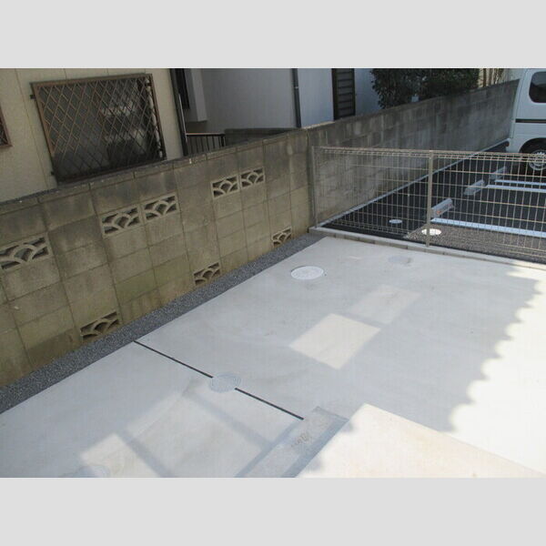 ヴァンベール105号室 専用庭