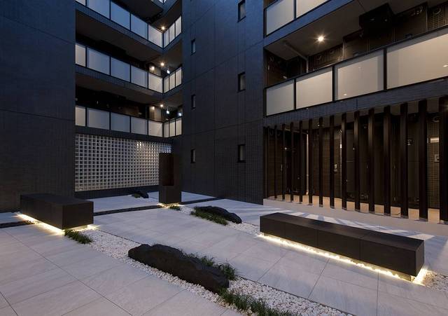 ガーラ・ヒルズ新宿4階 ◆中庭◆