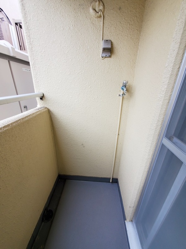 幸眞ビル1階 室外洗濯機置き場