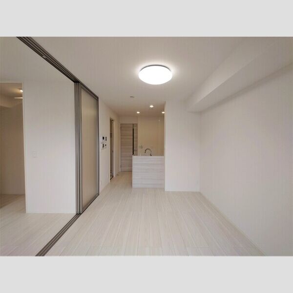 パーシモン グレイス102号室 LDK10.8帖(別角度)