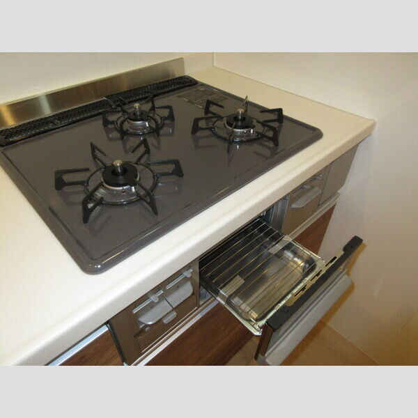 アナシエ石神井台 3口コンロ