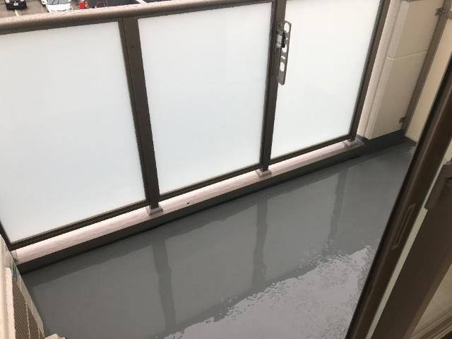 ハナミズキ402号室 ベランダ