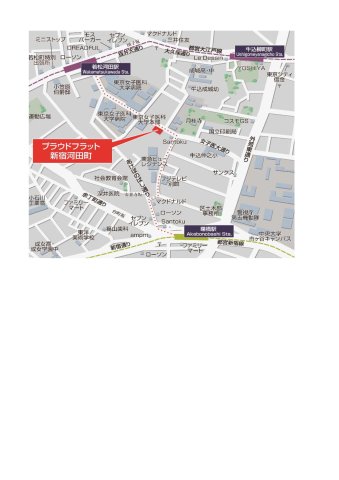 プラウドフラット新宿河田町4階 null