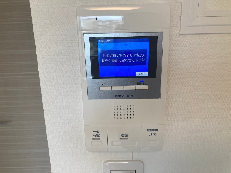 CREAL住吉4階 モニター付きインターホン