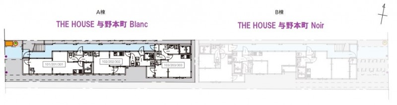 ＴＨＥ　ＨＯＵＳＥ　与野本町　Ｂｌａｎｃ3階 部屋その他