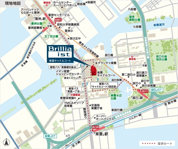 Ｂｒｉｌｌｉａ　ｉｓｔ　東雲キャナルコート10階 null