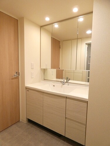 シティタワー金町　タワー棟 洗面台　内装済