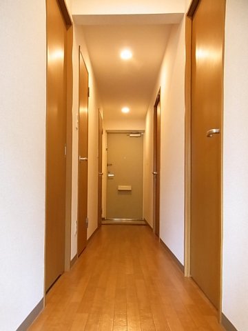 シャラ原宿五番館 廊下　※別号室の参考写真です(現況優先・仕様違いの場合あり)