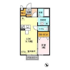 アーバンヒルズ203号室 間取