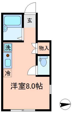アイコート川越1階 間取