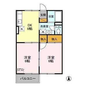 メゾンシエール103号室 間取