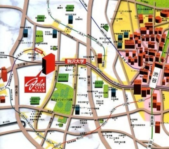 ガラ・シティ駒沢大学6階 null