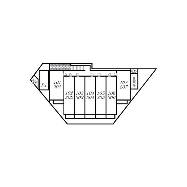 アムール 右京 外観