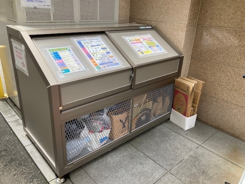 デュオ・スカーラ横濱山下町7階 ゴミ置場