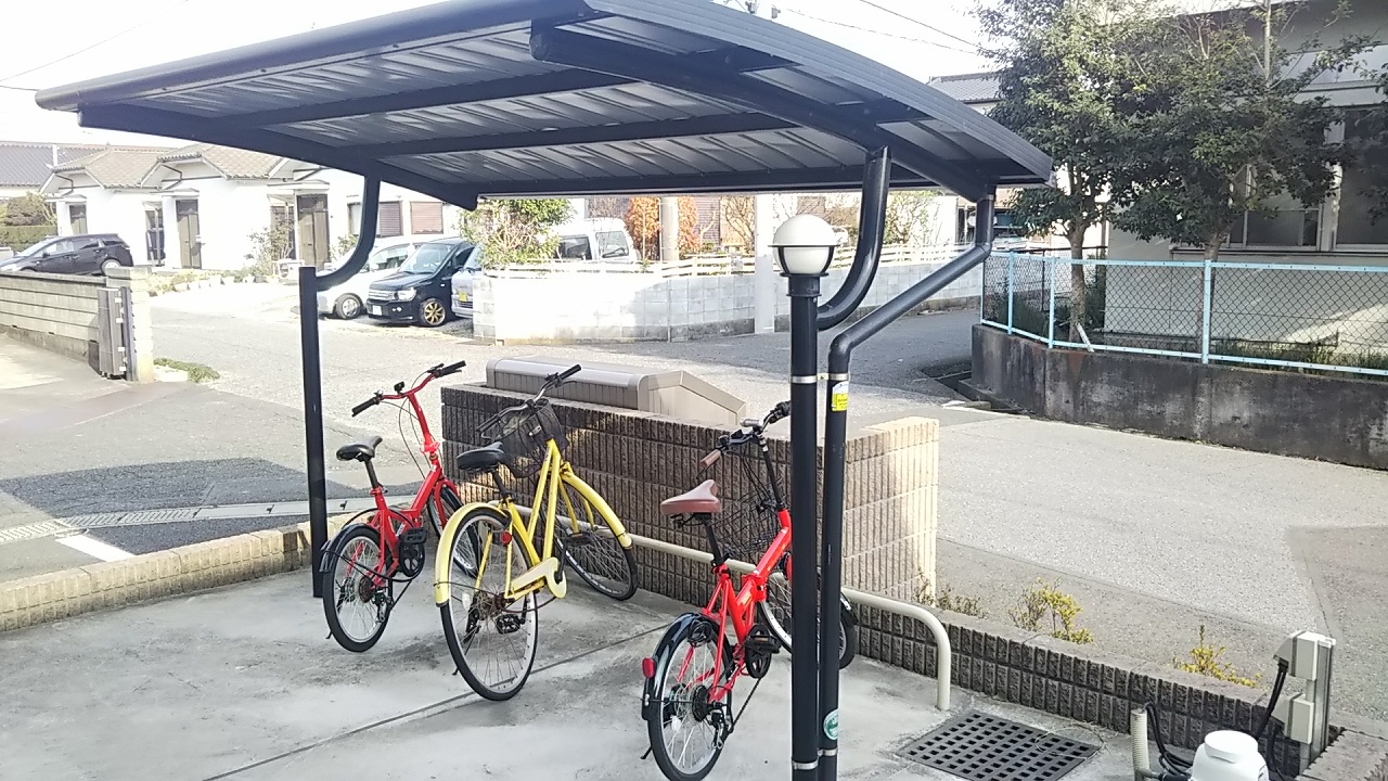 クレイノエスペランサ桜井新町101号室 駐輪場