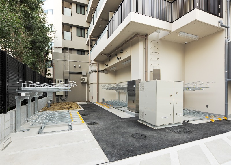 ステラメゾン三軒茶屋11階 駐輪場