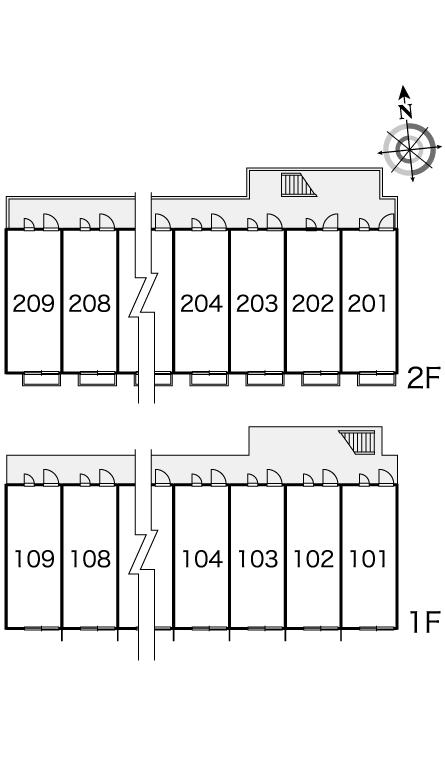 レオパレスボヌール208号室 部屋その他