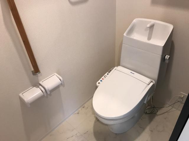 ルミエールドゥース105号室 シャワー付トイレ