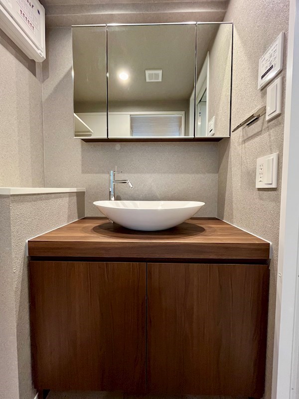 レジディア芝浦4階 洗面