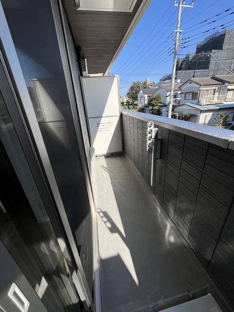 アクア　パーク202号室 バルコニー
