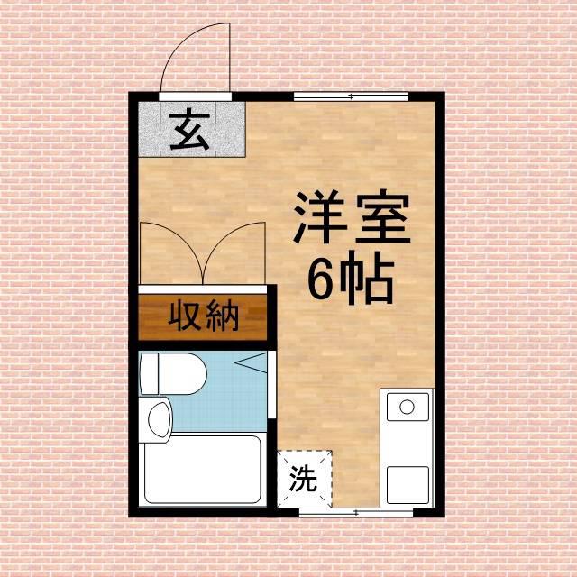 マンション東1階 間取