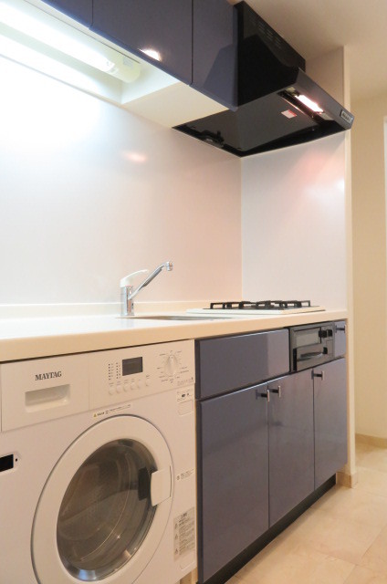 ガーラ渋谷常磐松 ２口ガスコンロ（グリル付き）