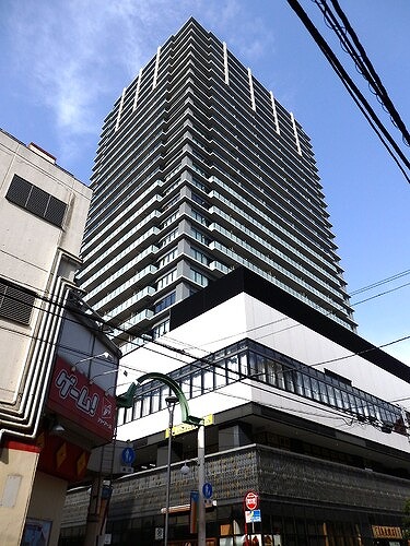 ライオンズタワー柏 建物外観
