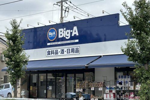 ＧＲＡＮ ＰＡＳＥＯ 谷在家 【スーパー】ビッグ・エー足立鹿浜店まで650ｍ