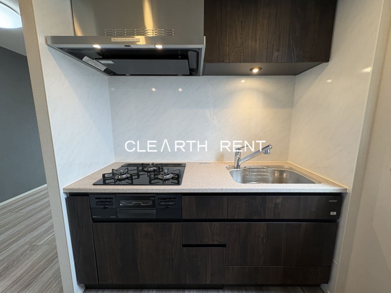 コンシェリア目黒本町 ＴＨＥ ＲＥＳＩＤＥＮＣＥ5階 グリル付きガス3口コンロ