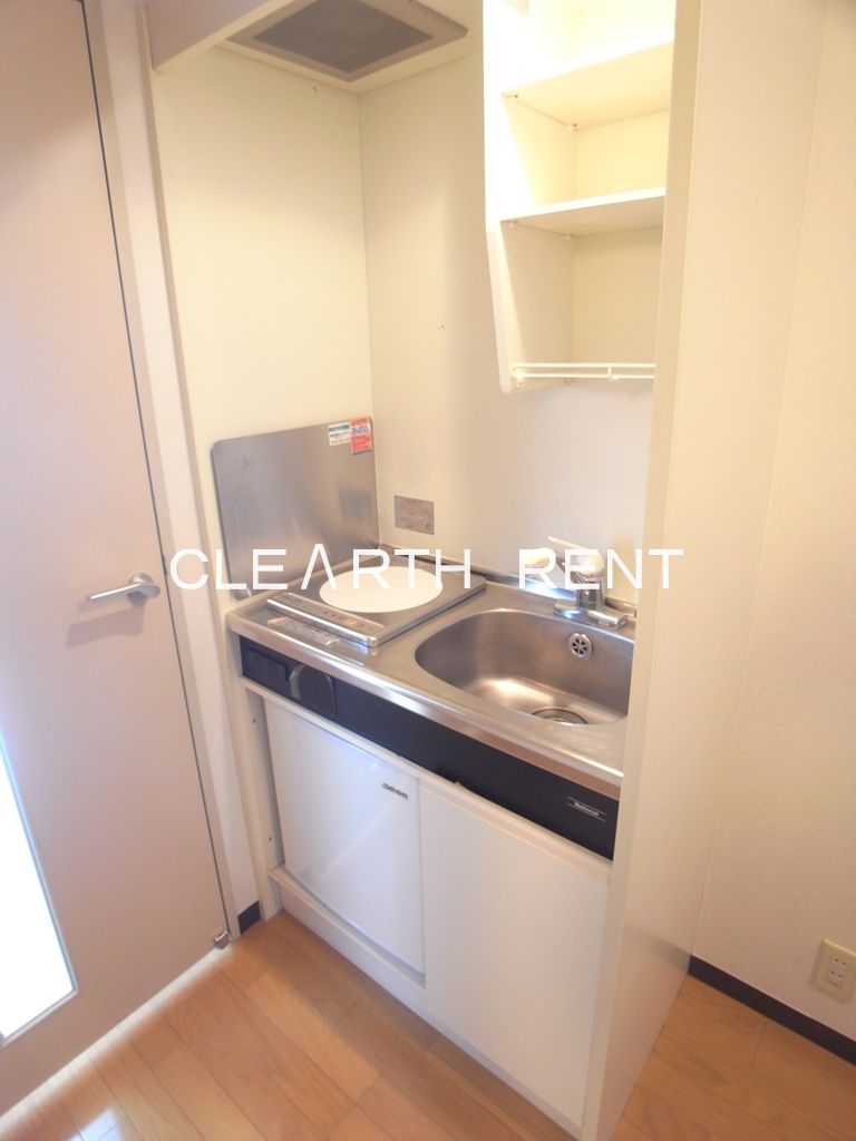 新中野スカイレジテル 収納のあるキッチン