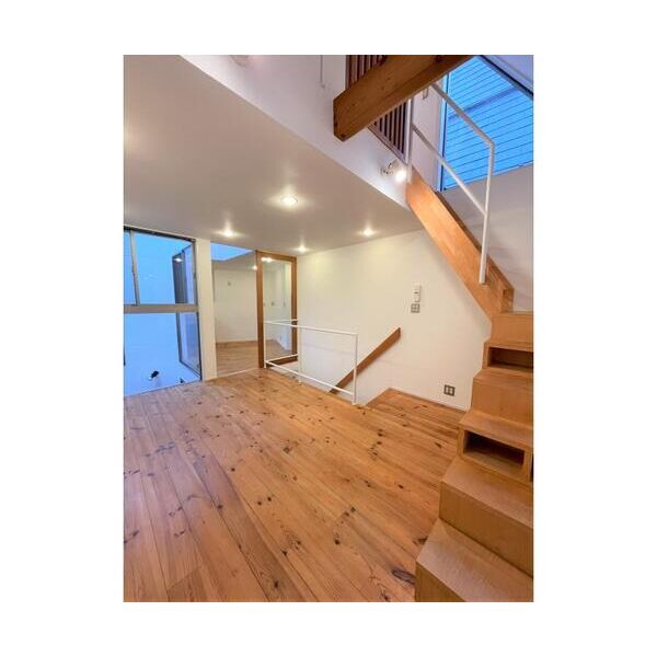 目黒区中目黒3丁目戸建賃貸1号室 リビング