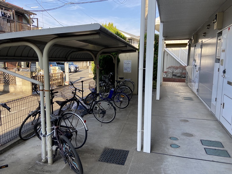 レオパレスＳＫ204号室 駐輪場