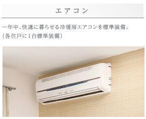 見沼区七里アパート新築工事206号室 室内設備（イメージ）