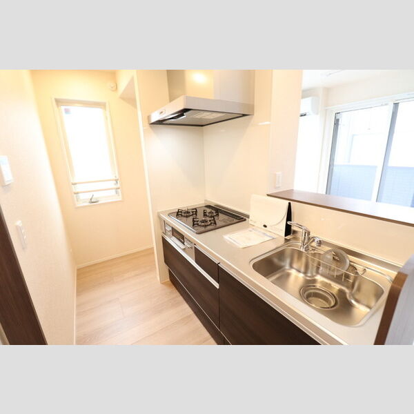 HIレジデンス キッチン　3口ガスコンロ