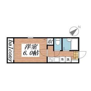 グリーンステージⅠ201号室 間取