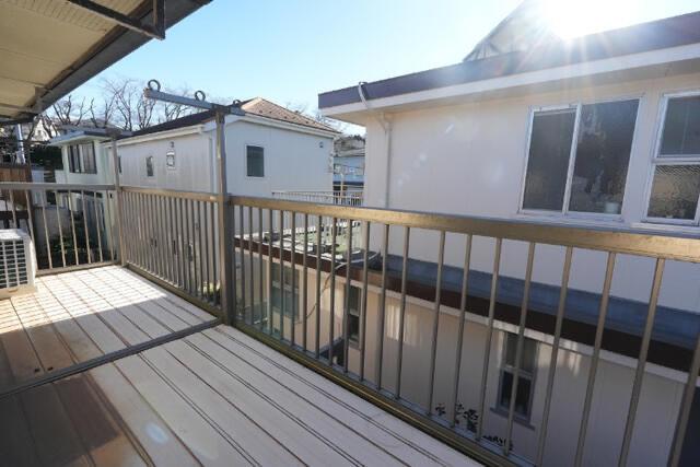 ひなたとそよ風のマーレ バルコニー