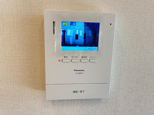 ウィズダム　コート203号室 カメラ付インターホン