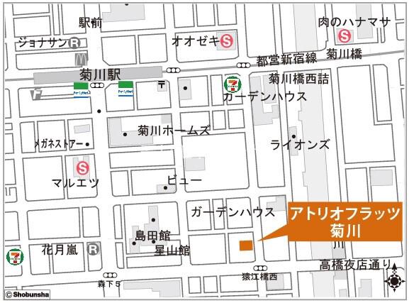 アトリオフラッツ菊川2階 null