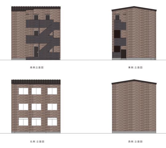 T.A北区上中里3丁目A棟の外観画像
