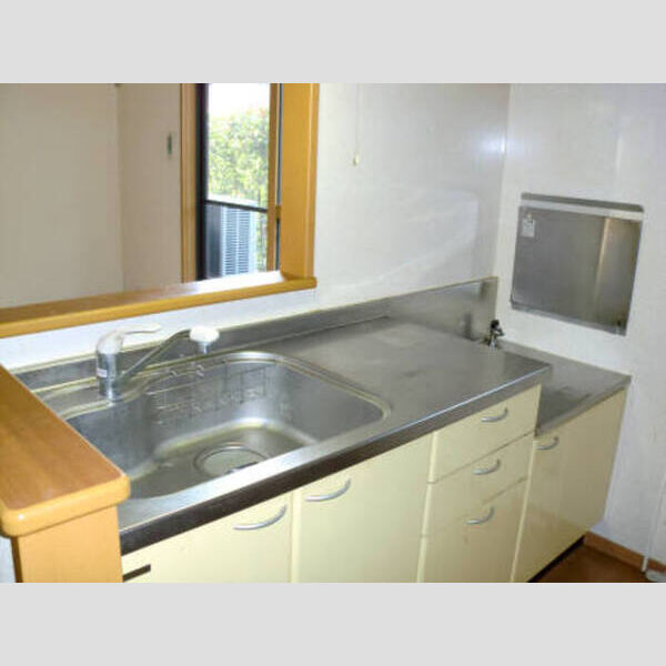 ツイン オークス コート 　South・CenterS106号室 カウンターキッチン