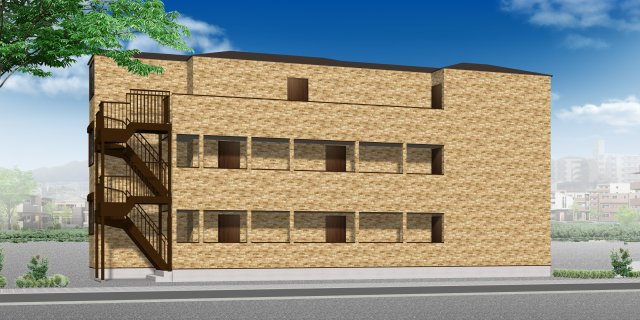 ブルーム長後302号室 ※パース