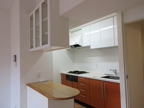 ライオンズステーションタワー松戸9階 キッチン　※前回募集時／2024年2月の写真